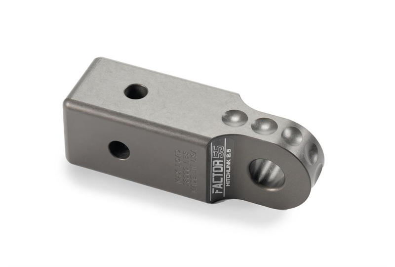 HitchLink 2.5 Reciever Shackle Mount 2.5 Inch Receivers Anodized Gray Factor 55