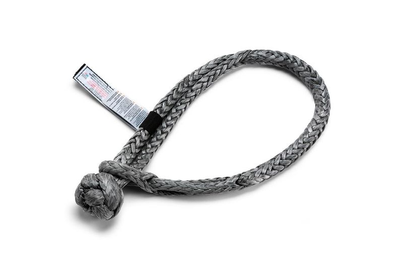 10 Inch Soft Shackle 7/16 Diameter Standard Duty Gray Factor 55