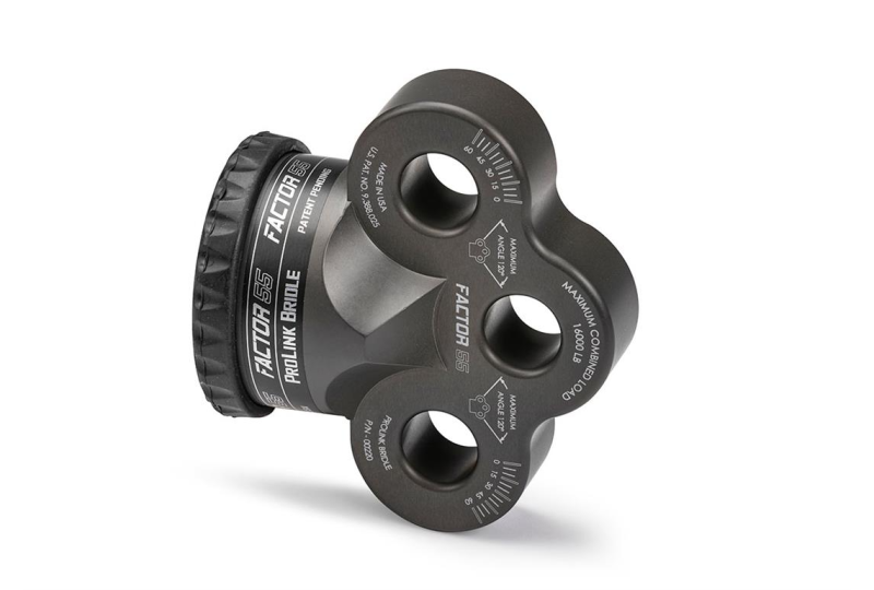 ProLink Bridle Shackle Mount Assembly Anodized Gray Factor 55