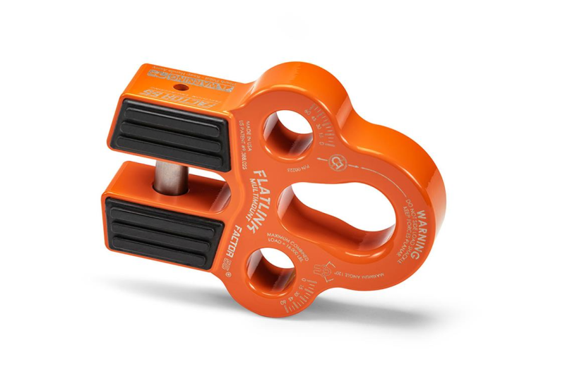 FlatLink Multimount Winch Shackle Orange Factor 55
