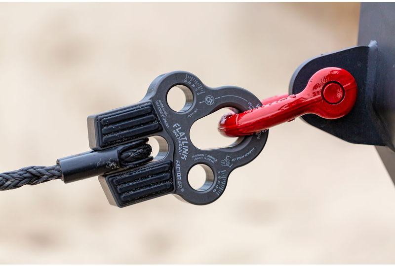 FlatLink Multimount Winch Shackle Green Factor 55