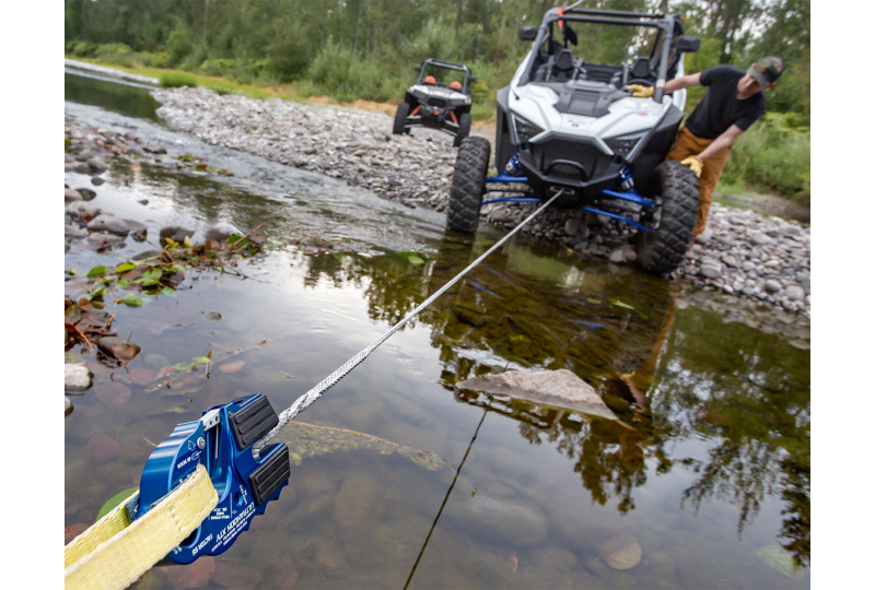 UltraHook XTV Closed System Winch Shackle Mount Orange Factor 55