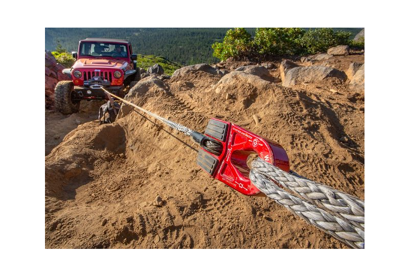 10 Inch Soft Shackle 7/16 Diameter Standard Duty Gray Factor 55