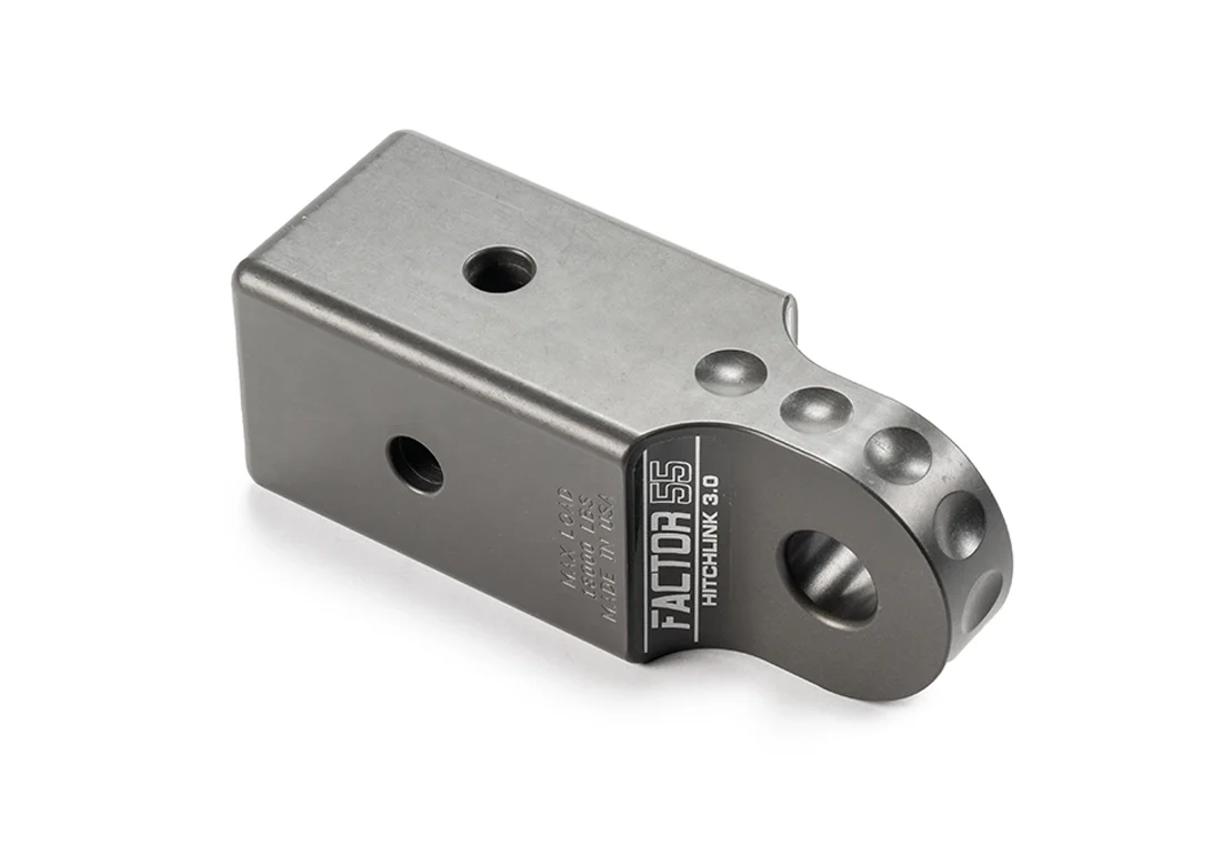 HitchLink 3.0 Reciever Shackle Mount 3 Inch Receivers Anodized Gray Factor 55