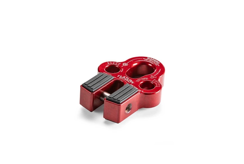 Winch Line Shackle Mount Foldable Flatlink Multimount Red Factor 55