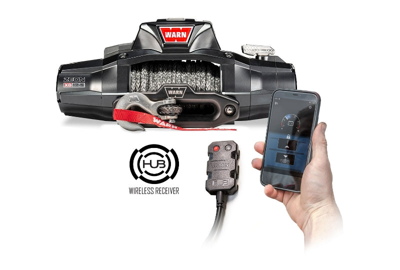 Warn 110010 Zeon XD 10s - 10,000 Pound Synthetic Rope Winch
