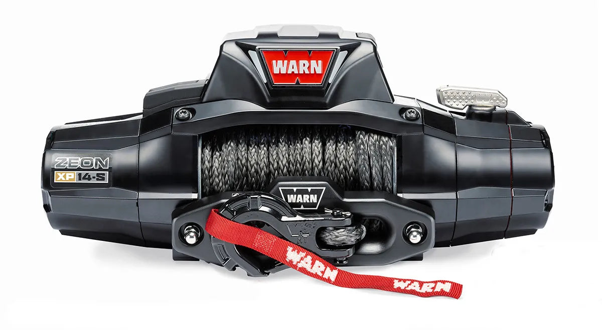 Warn 110140 Zeon XP 14s - 14,000 Pound Synthetic Rope Winch