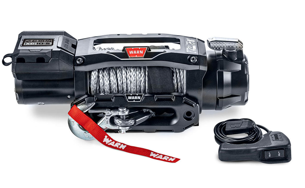 Warn 110510 Zeon XC 10s - 10,000 Pound Synthetic Rope Winch