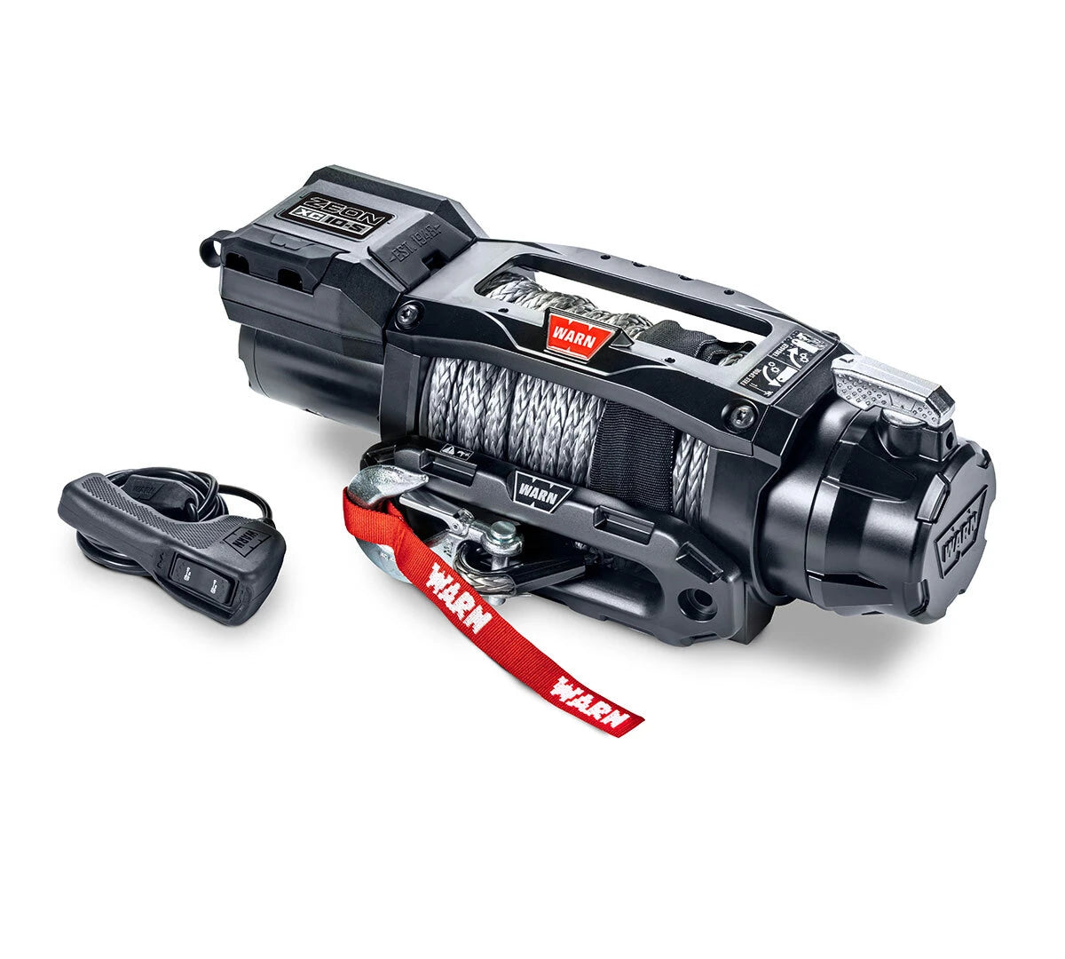 Warn 110510 Zeon XC 10s - 10,000 Pound Synthetic Rope Winch