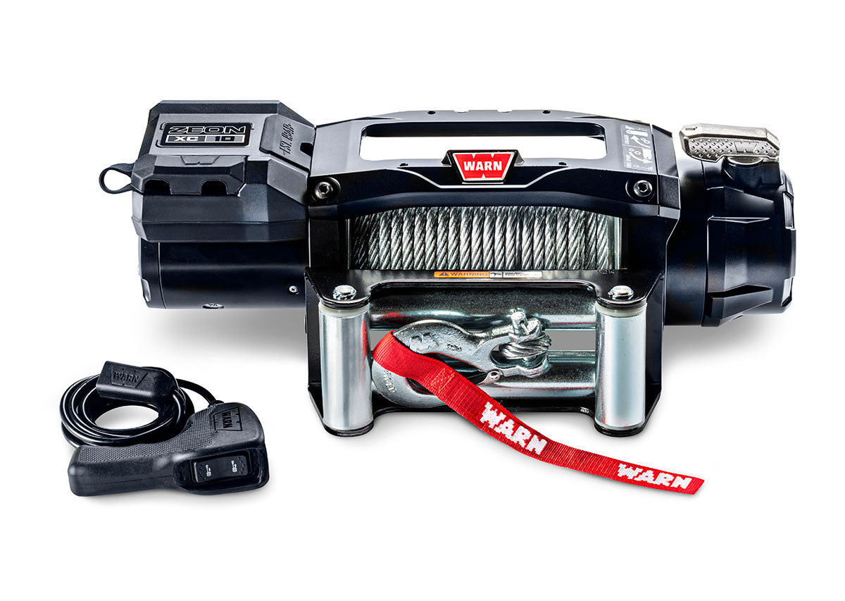 Maximus-3 Warn Zeon Winch Mount Package; Wrangler JK Rubicon Recon, Hard Rock, 10A