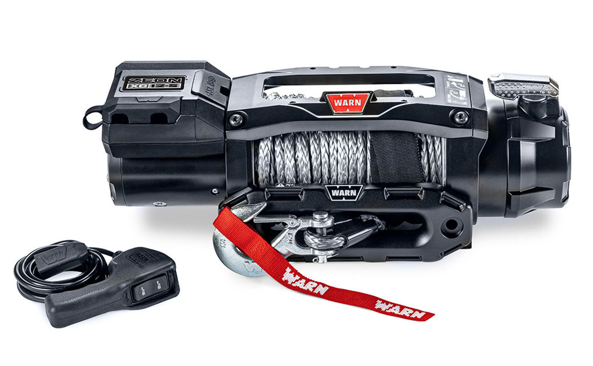 Warn 110512 Zeon XC 12s - 12,000 Pound Synthetic Rope Winch