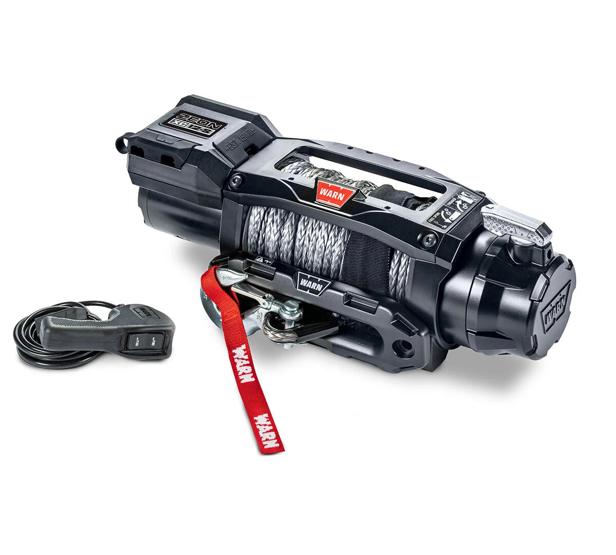 Warn 110512 Zeon XC 12s - 12,000 Pound Synthetic Rope Winch