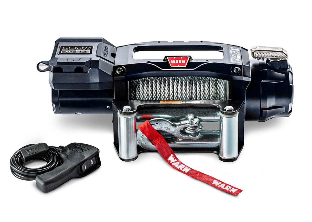 Maximus-3 Warn Zeon Winch Mount Package; Wrangler JK Rubicon Recon, Hard Rock, 10A