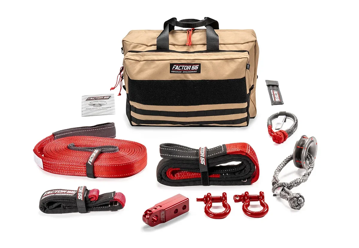 Vehicle Recovery Kit Sawtooth Red -Medium Factor 55