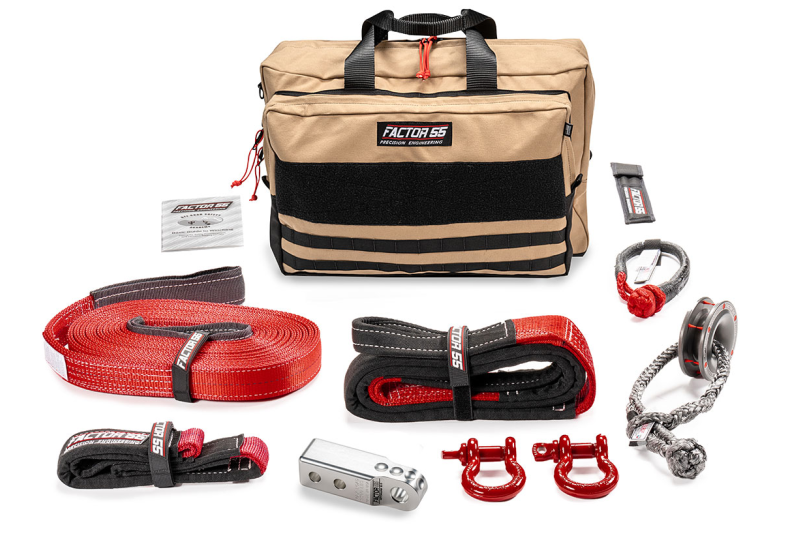 Vehicle Recovery Kit Sawtooth Silver -Medium Factor 55