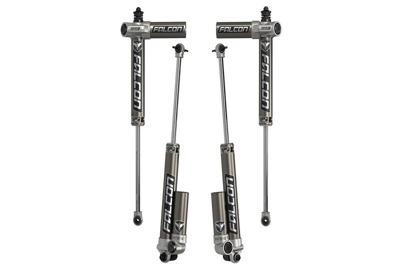 TeraFlex 5-6 Falcon SP2 3.3 Fast Adjust Piggyback Shock Kit; Wrangler JK 2DR