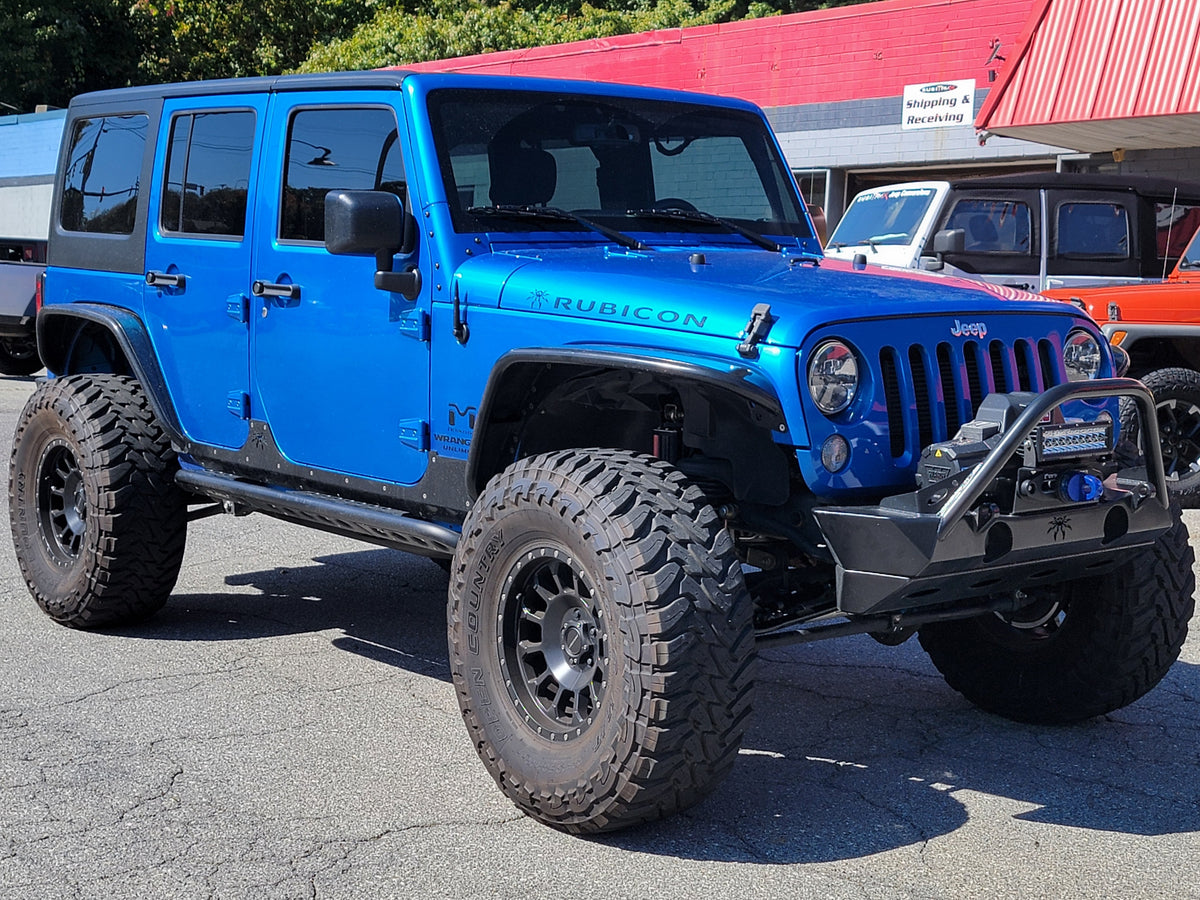 2015 Jeep Wrangler JK Unlimited Rubicon Hard Top Hydro Blue Incoming