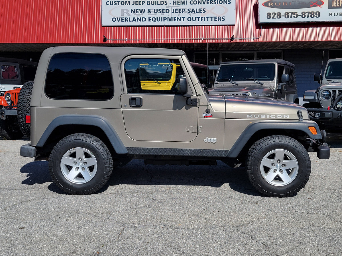 2004 Jeep Wrangler TJ Rubicon Hard Top Khaki Incoming