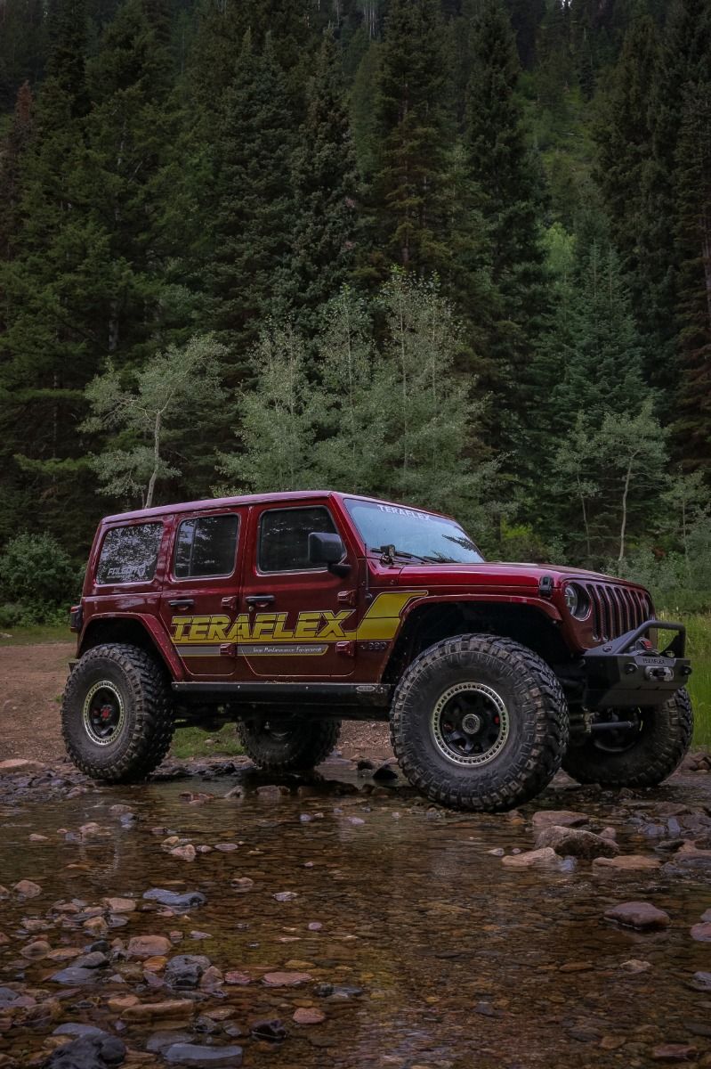 Olympus Beadlock Off-Road Wheel 8x6.5 Inch -25mm Metallic Black TeraFlex