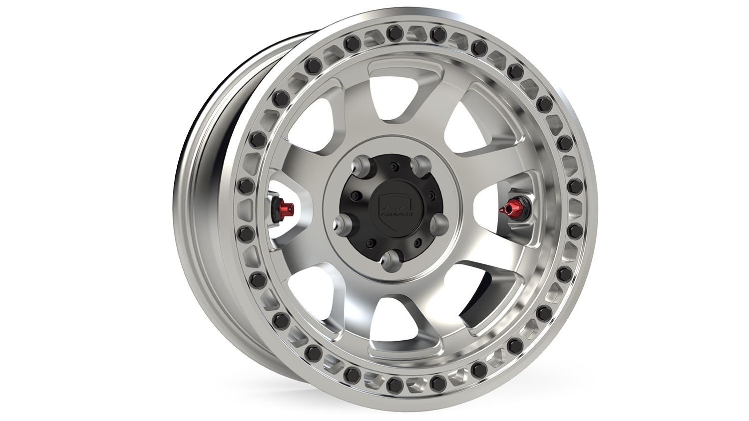 Olympus Beadlock Off-Road Wheel 5x5in -12mm Machined TeraFlex