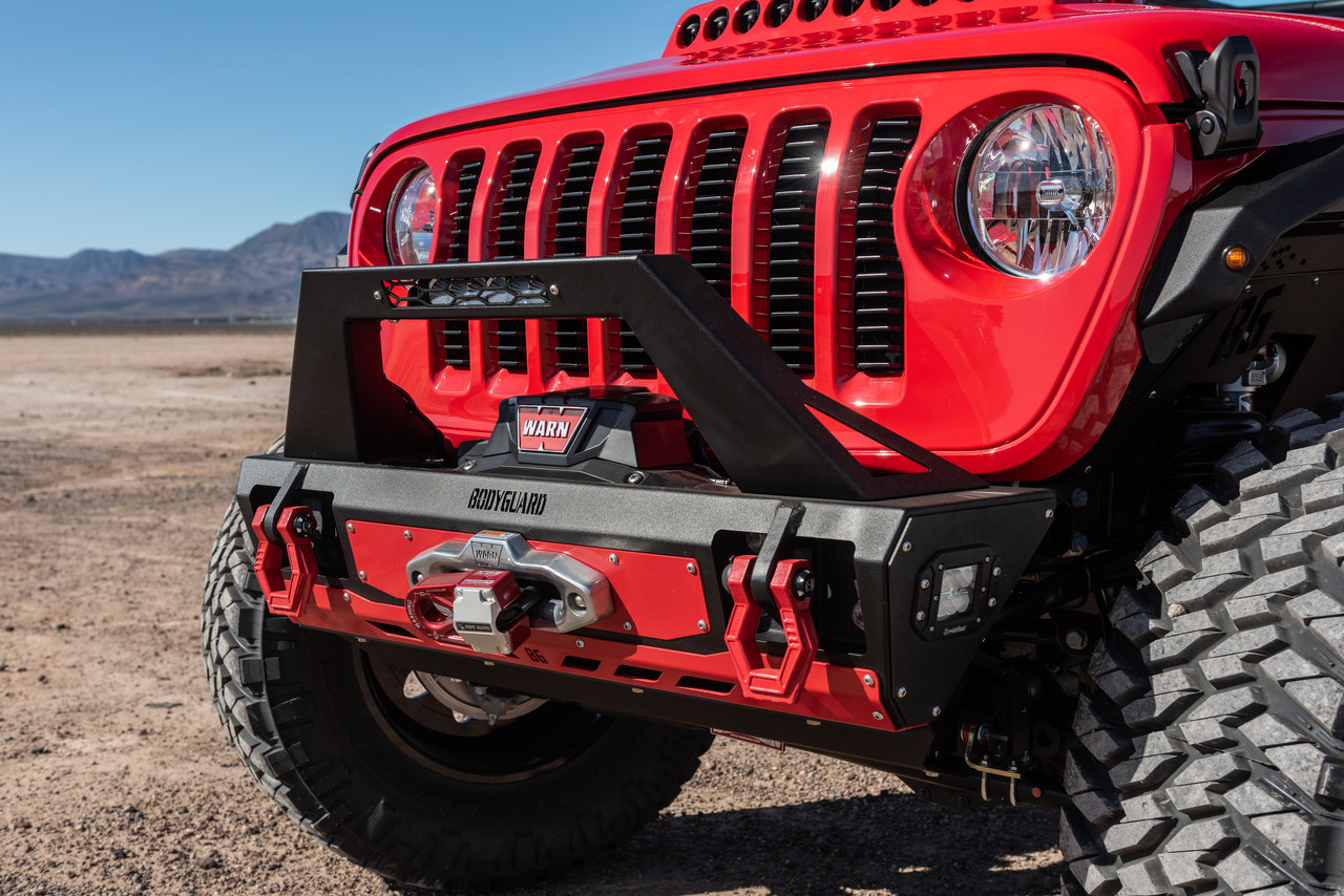 Jeep JT Gladiator Stubby Front Bumper - with Baja Bar