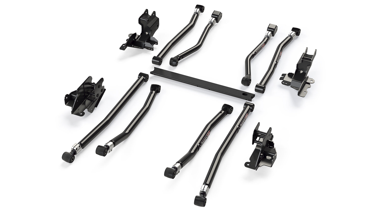 18-Up Wrangler JL 2 Door Alpine IR Long Arm & Bracket Kit 8-Arm 3-6 Inch Lift TeraFlex