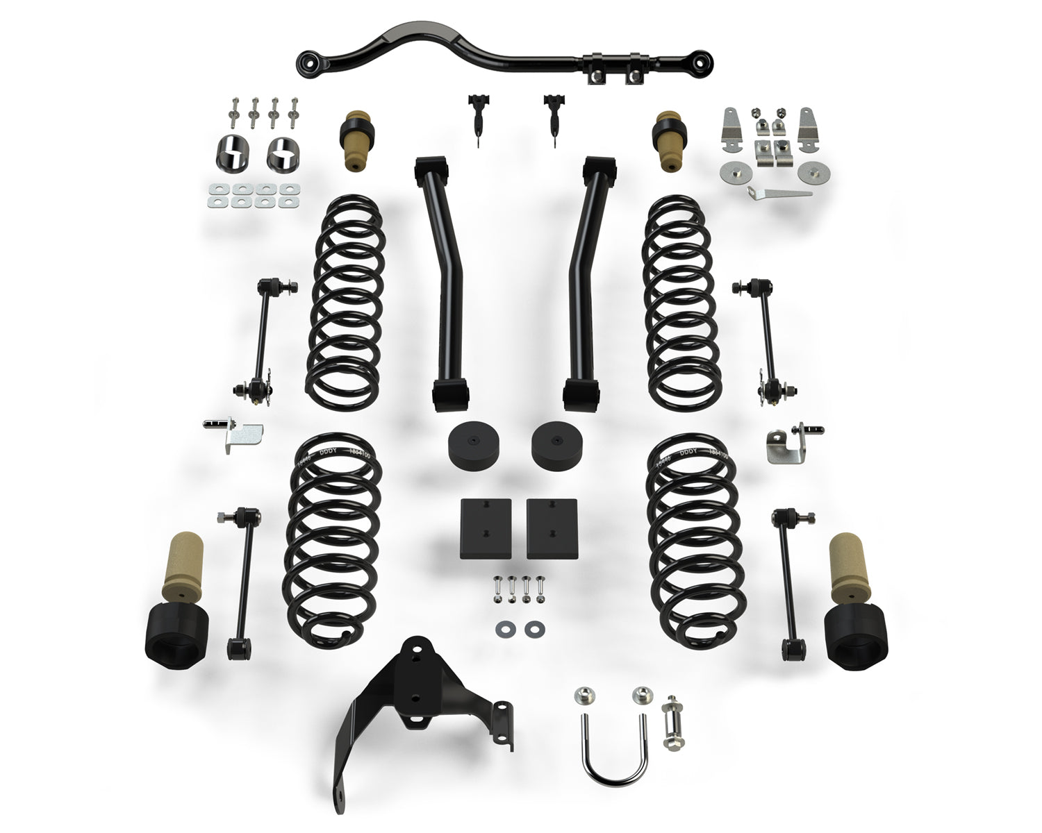 TeraFlex 1312000 2.5 ST2 Suspension Lift Kit w/o Shocks; Wrangler JK Unlimited