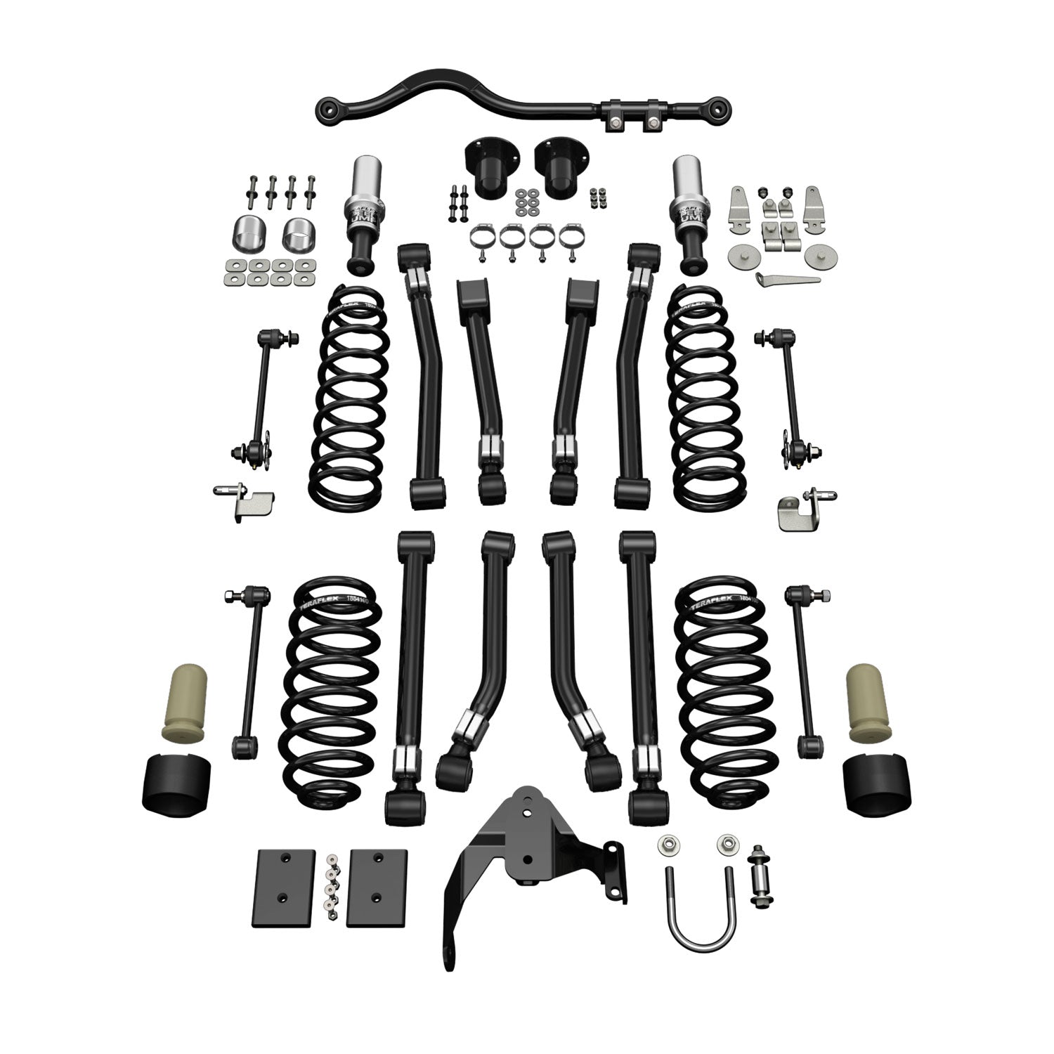 TeraFlex 1323000 3 Alpine CT3 Suspension Lift Kit w/o Shocks; 07-18 Wrangler JK Unlimited