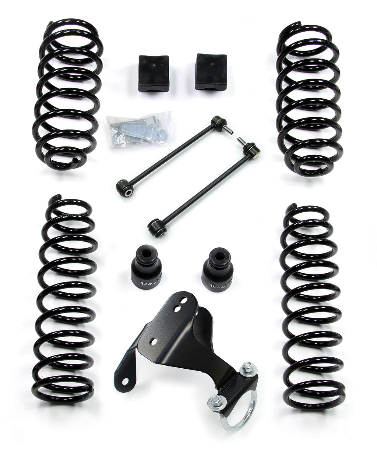 07-18 Wrangler JK 2 Door 2.5 Inch Coil Spring Base Lift Kit No Shocks or Shock Extensions TeraFlex
