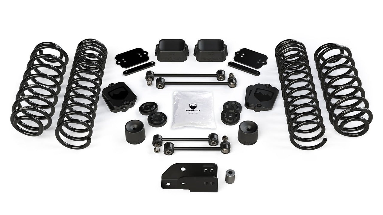 TeraFlex 1354000 JL 4dr: 2.5 ST2/CT2 Coil Spring Base Lift Kit  No Shocks