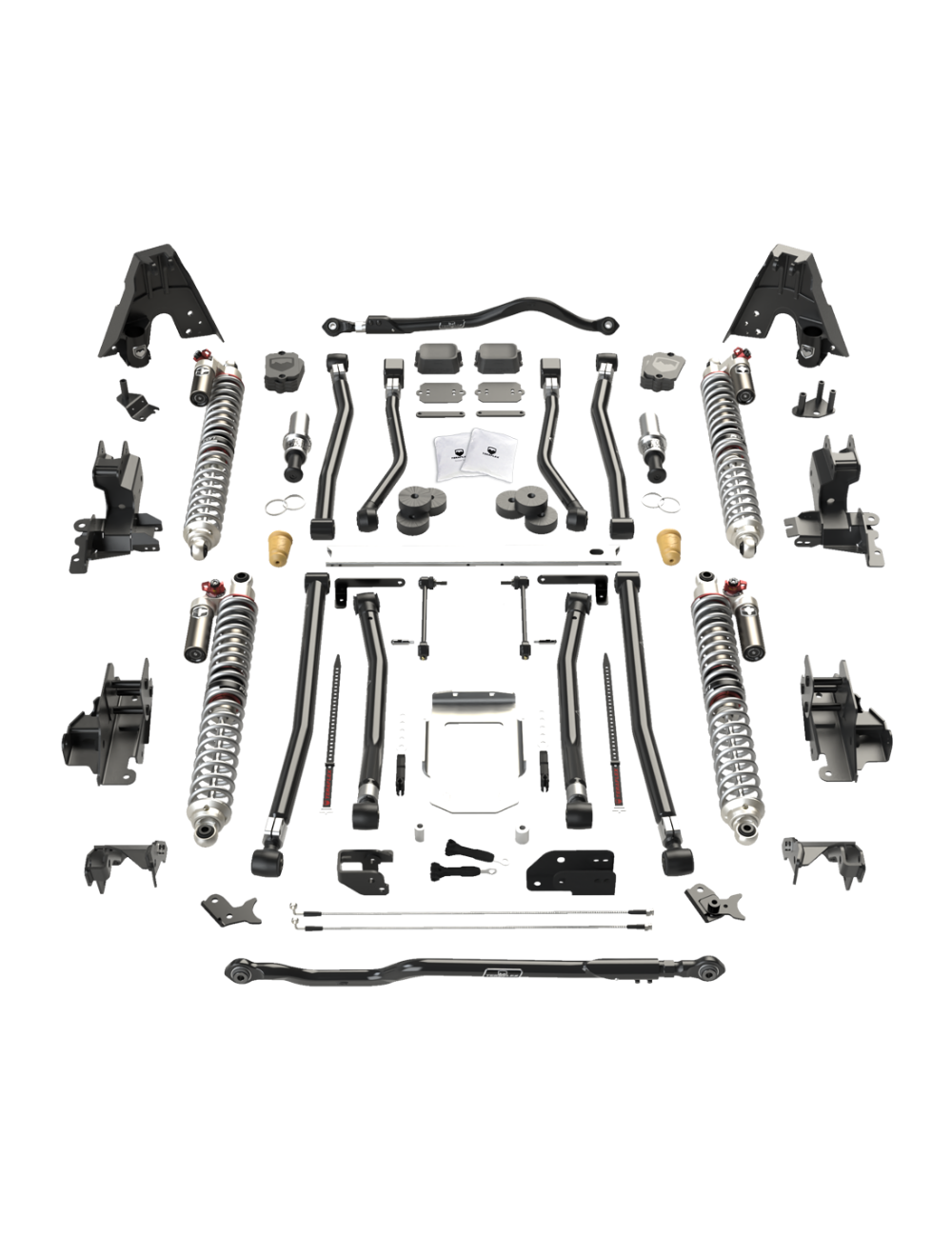 18-Up Wrangler JL 4 Door Alpine RT Coilover Suspension System - 60/60 - 3.6 eTorque TeraFlex