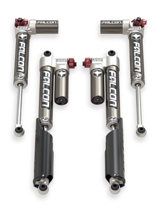 TeraFlex 3.5-4.5 Lift Falcon SP2 3.3 Fast Adjust Piggyback Shocks; Gladiator JT EcoDiesel