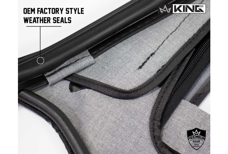 OVS Replacement Soft Upper Doors Tinted - Pair - TJ