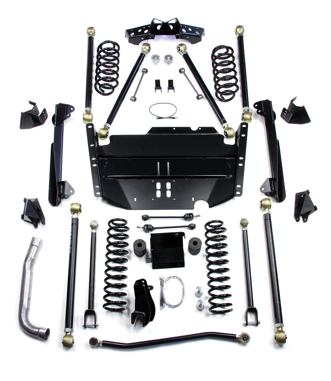 03-06 Wrangler TJ LWB 4 Inch Pro LCG Long Arm Suspension System No Shocks TeraFlex