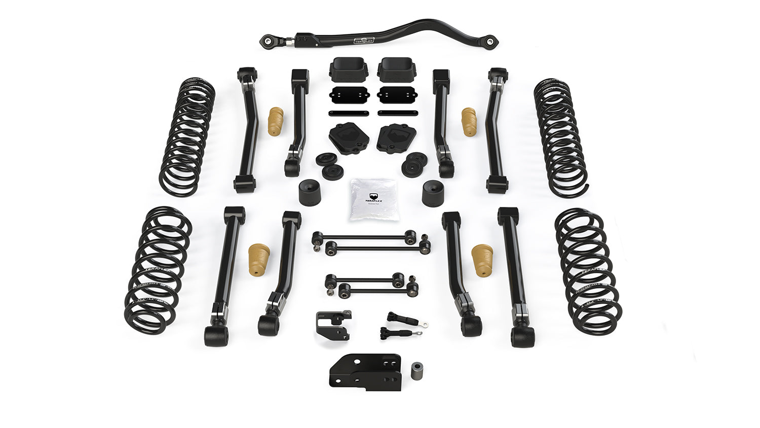 18-Up Wrangler JL 4 Door 3.5 Inch Alpine CT3 Short Arm Suspension System No Shocks TeraFlex