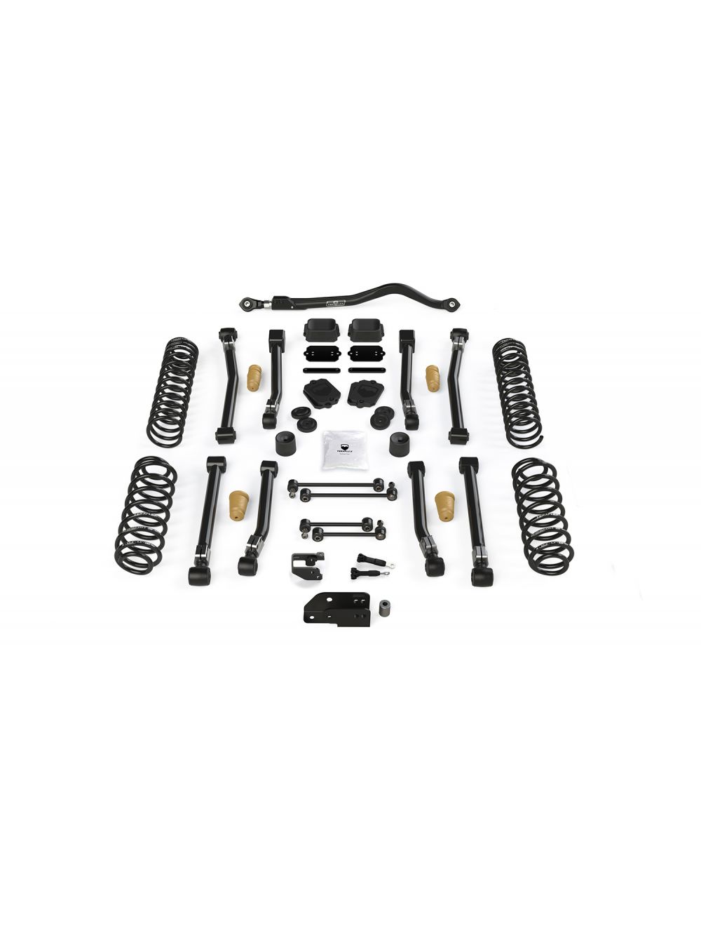 18-Up Wrangler JL 4 Door 3.5 Inch Alpine CT3 Short Arm Suspension System No Shocks TeraFlex