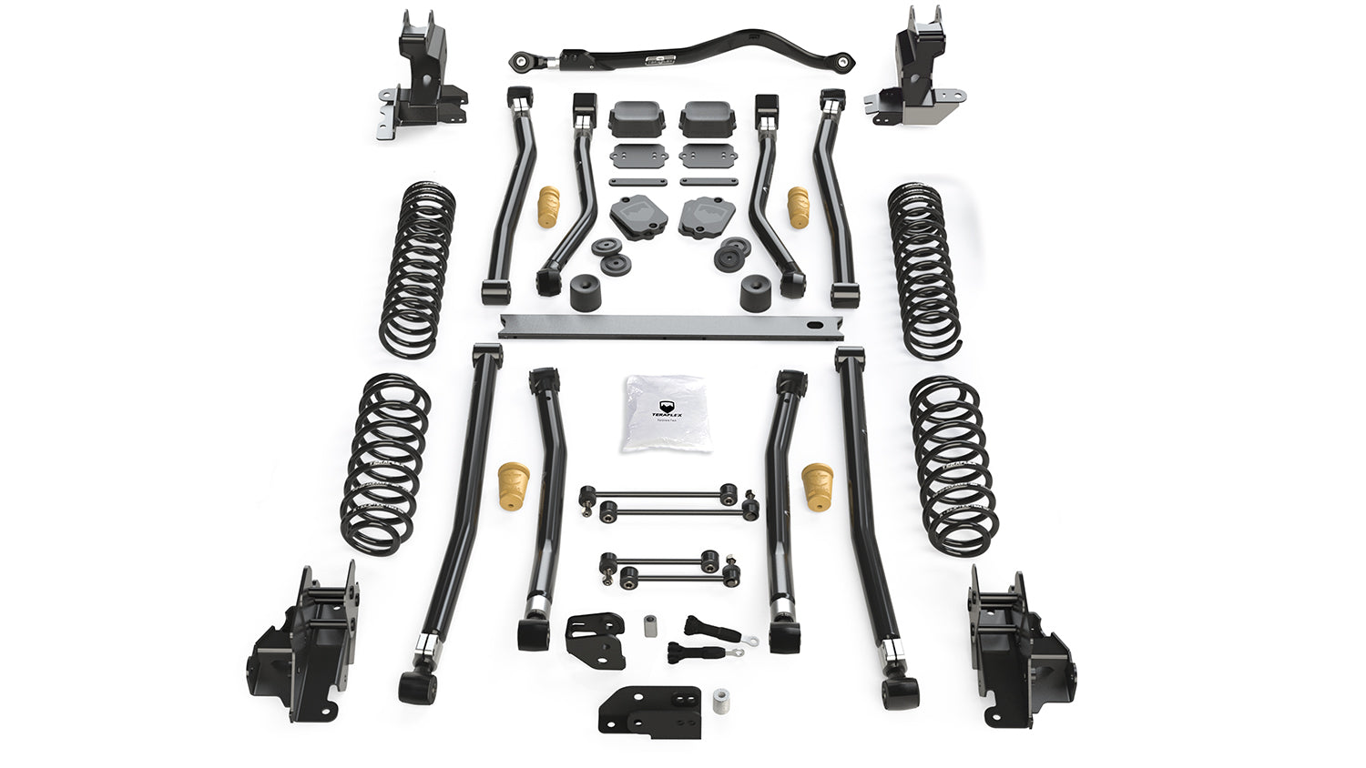 18-Up Wrangler JL 2 Door 4.5 Inch Alpine CT4 Long Arm Suspension System No Shocks TeraFlex
