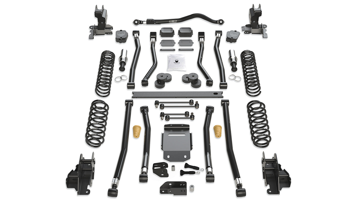 TeraFlex 1534000 4.5 Alpine RT4 Long Arm Lift Kit w/o Shocks; Wrangler JL Unlimited