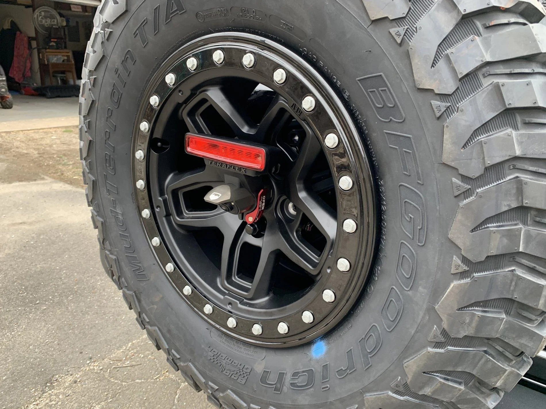 AEV Borah DualSport Wheel | Satin Black; Wrangler JL, Gladiator JT
