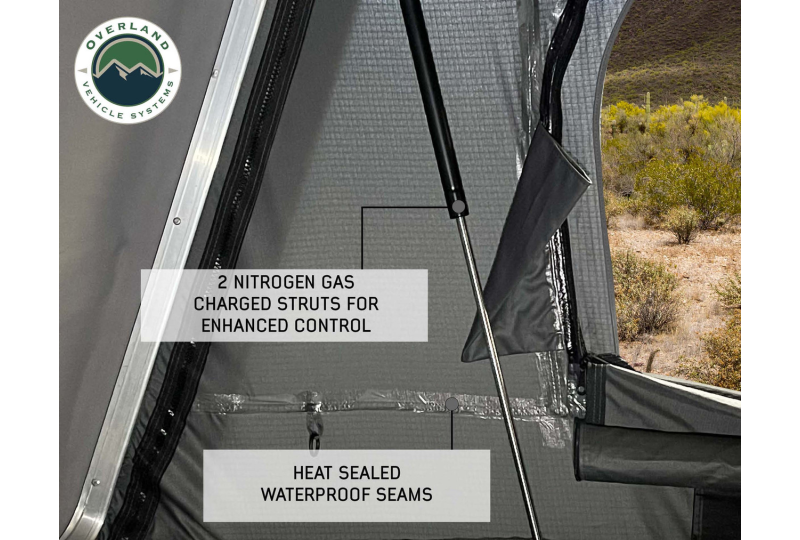 OVS Bushveld 4 - 4-Person Grey Tent, Green Rainfly