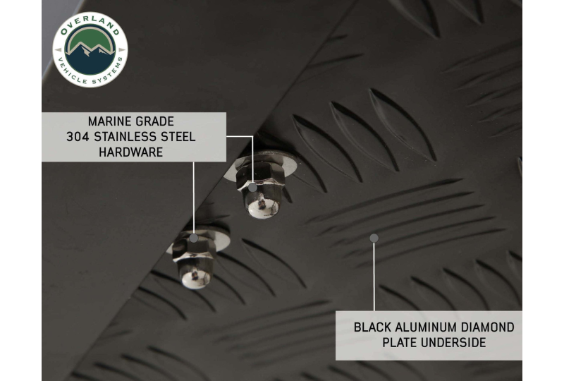 OVS Bushveld 4 - 4-Person Grey Tent, Green Rainfly