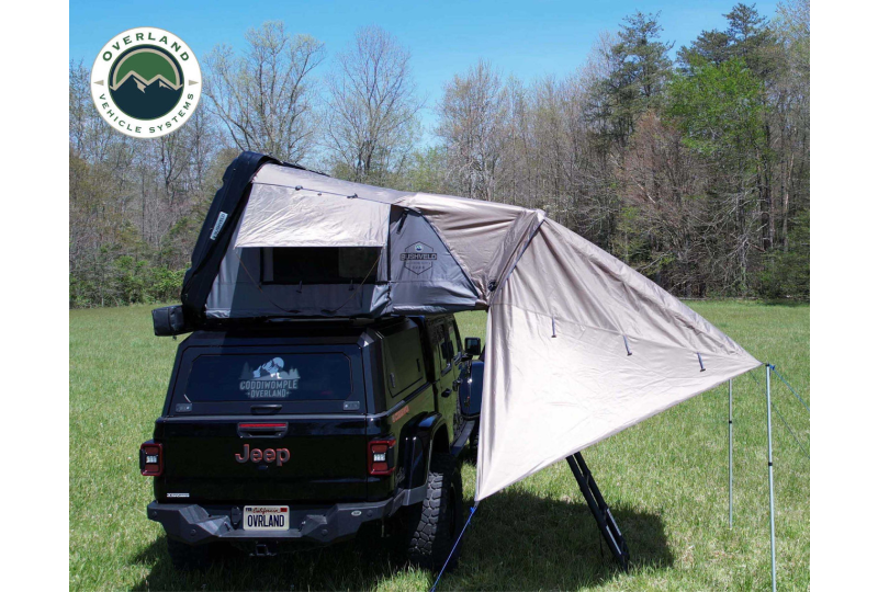 OVS HD Bushveld 2 - Awning Extension, Green Body & Grey Trim