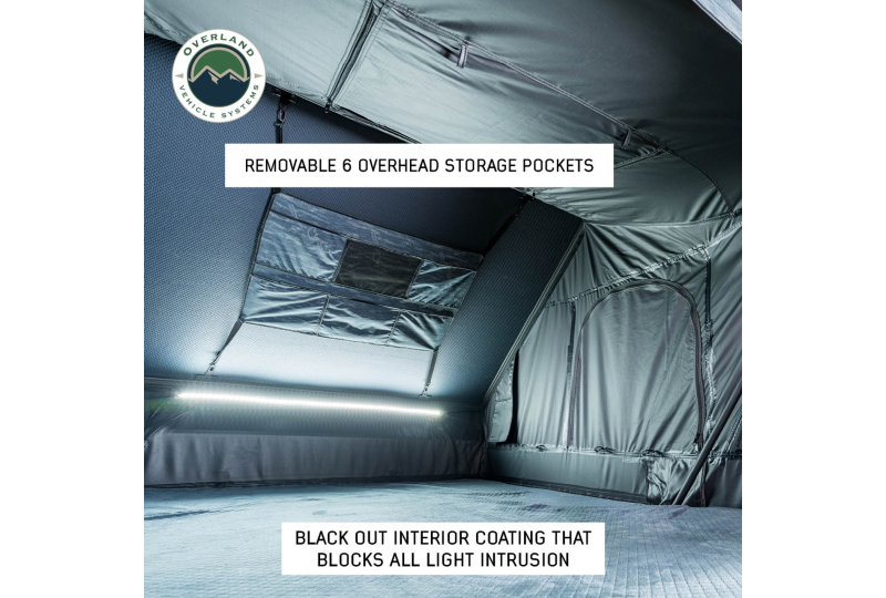 OVS XD Everest 4 Tent: 4-Person Cantilever, Grey & Black