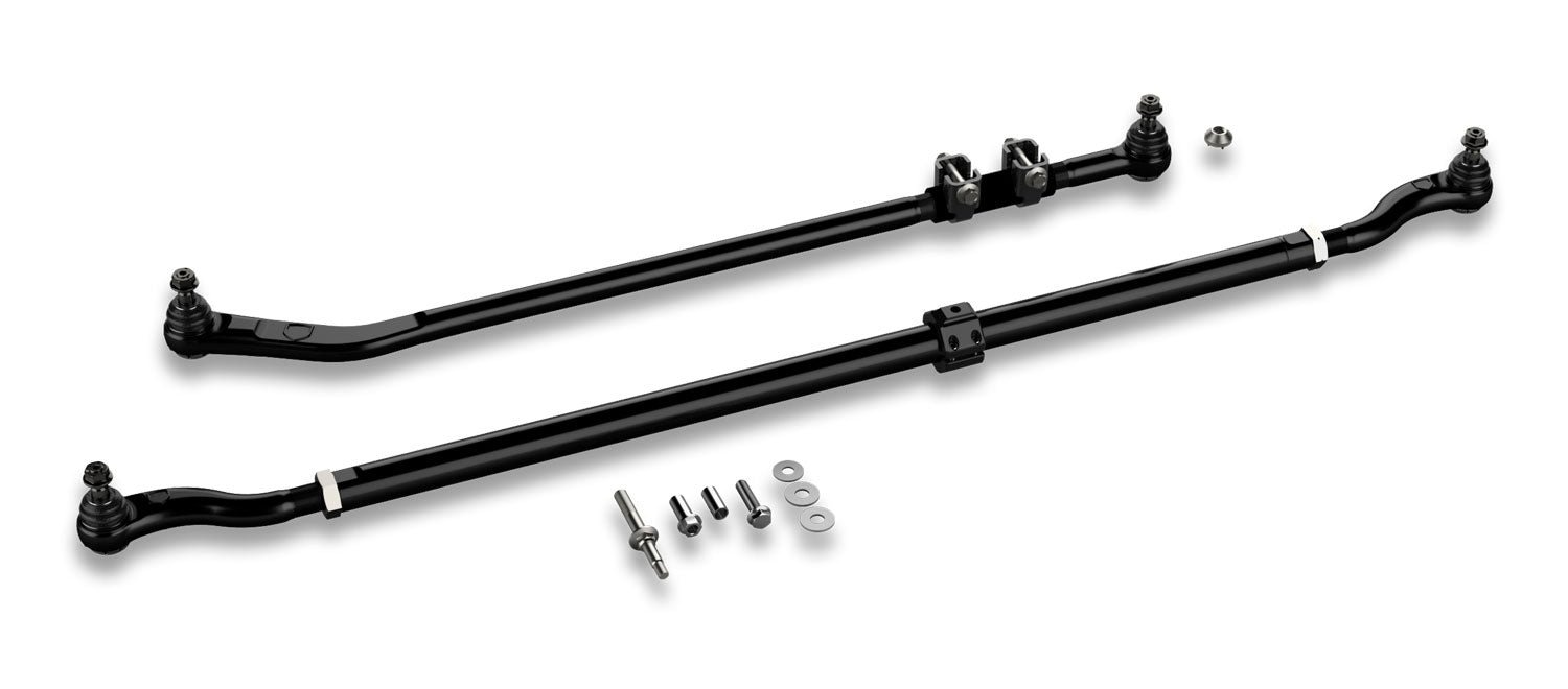 07-18 Wrangler JK HD Chromoly Tie Rod Kit & HD Forged Drag Link Kit 0-3 Inch Lift TeraFlex
