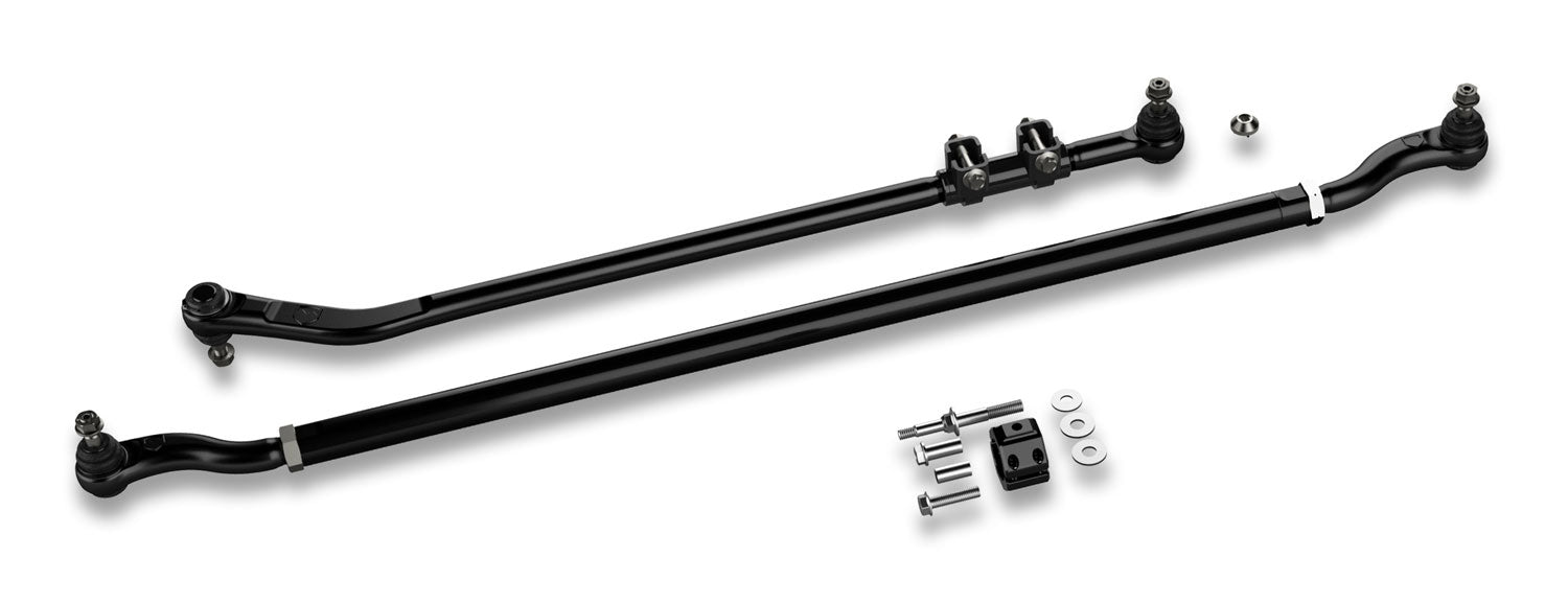 07-18 Wrangler JK HD Chromoly Tie Rod Kit & HD Forged Drag Link Flip Kit 4-6 Inch Lift TeraFlex