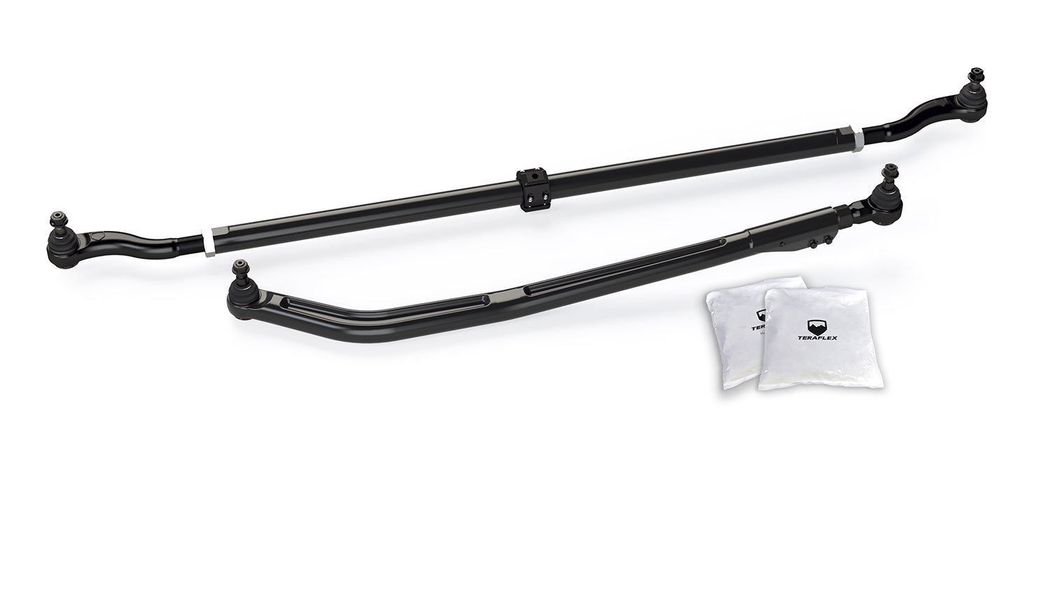 18-Up Wrangler JT/Gladiator HD Chromoly Tie Rod Kit & HD Forged Drag Link Kit 2-6 Inch Lift TeraFlex