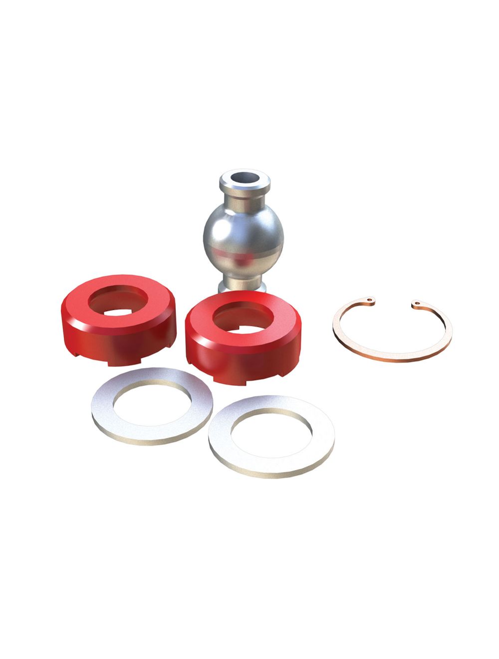 07-18 Wrangler JK Joint Rebuild Kit Arm Rear Upper Small Offset Short Frame/Long Axle TeraFlex