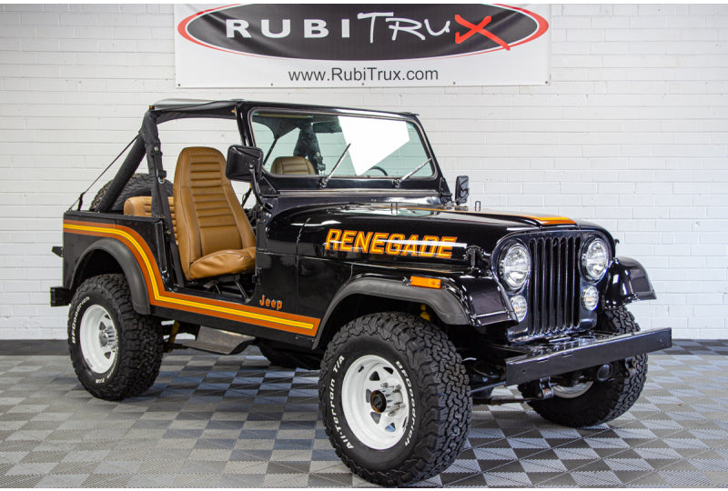 Pre-Owned 1986 Jeep CJ-7 Renegade Black - SOLD