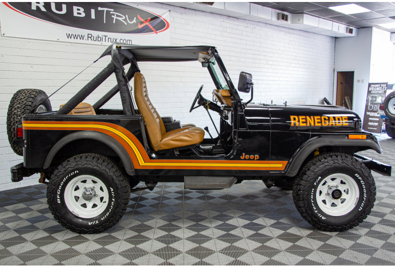 Pre-Owned 1986 Jeep CJ-7 Renegade Black - SOLD
