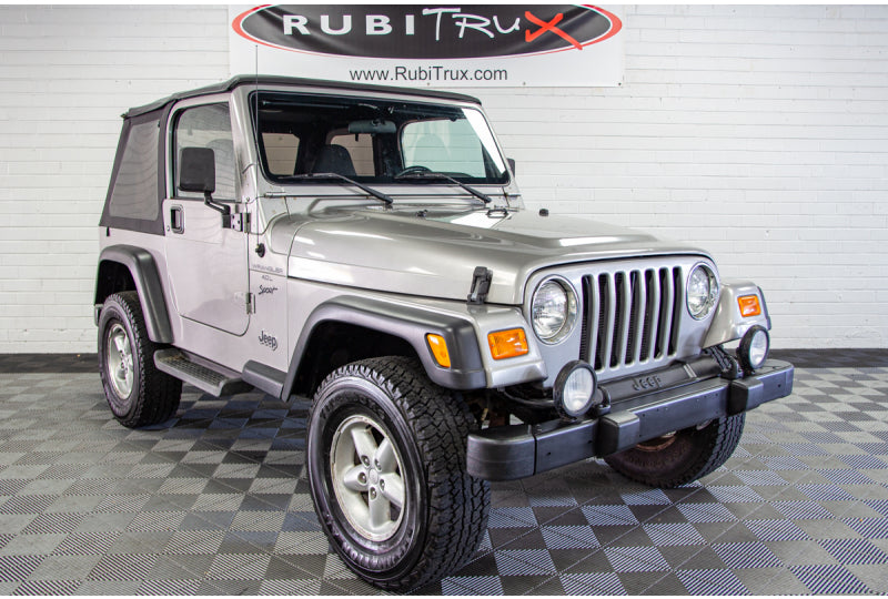 Pre-Owned 2001 Jeep Wrangler Sport TJ Silverstone Metallic - SOLD